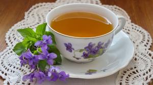 Der heilende Veilchen-Tee